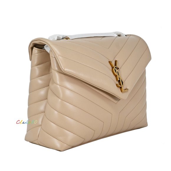 Saint Laurent Medium Monogram Loulou Leather Bag - Picture 2 of 11